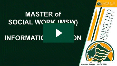 Why get a Master of Social Work? | Watch MSW Information Session